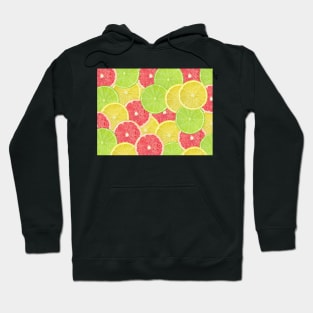 Colorful citrus slices Hoodie